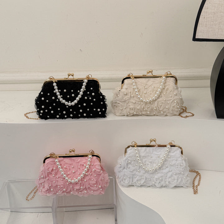 Floral Embellished Evening Purse