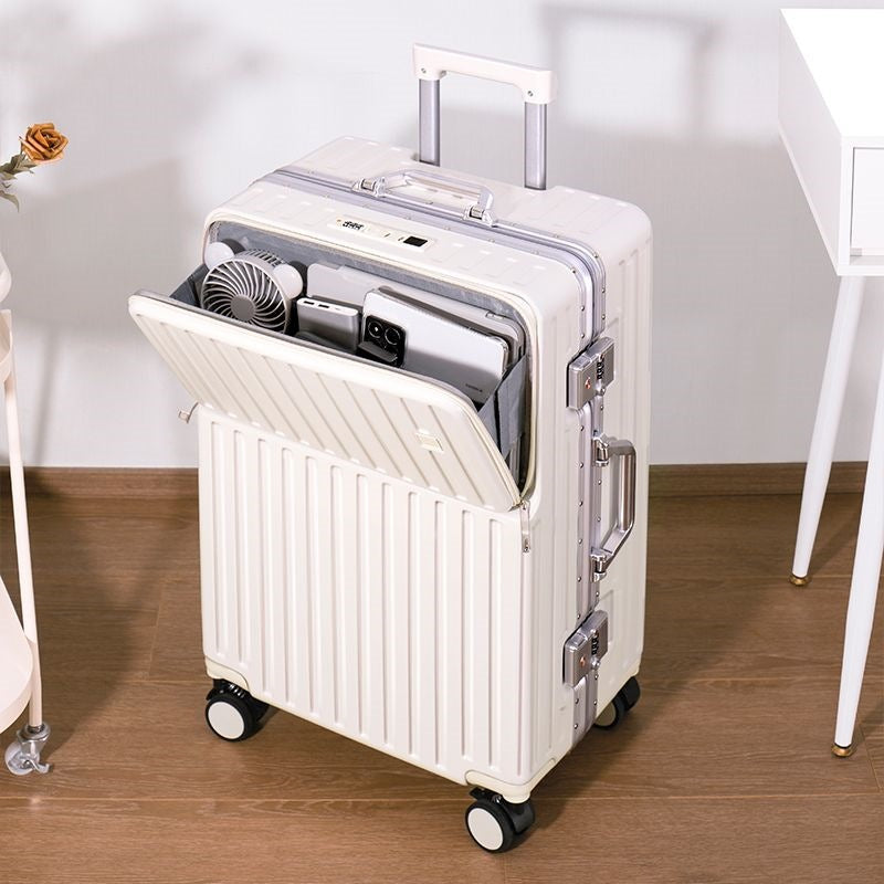 Trolley Suitcase With Innovative Storage Space And Integrated Security System Stornfield