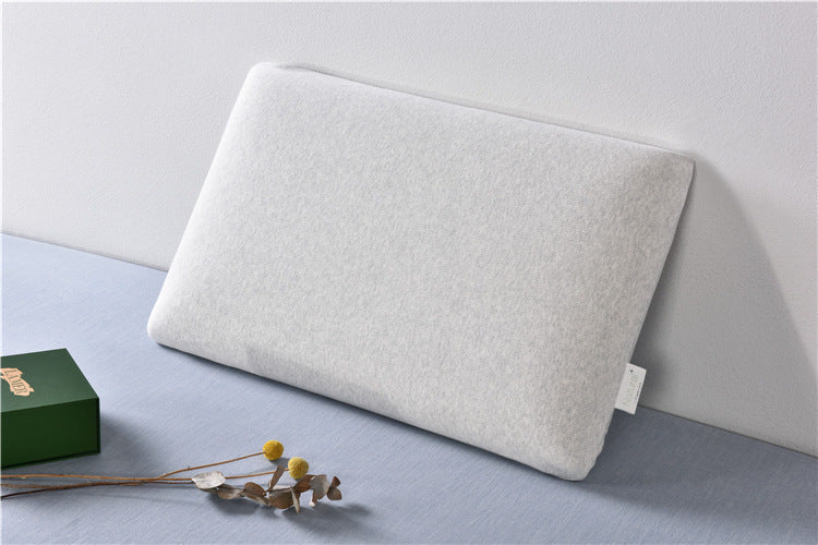 Ergonomic Memory Foam Support Pillow with Breathable Removable Cover