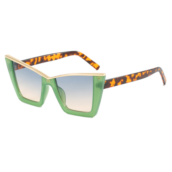 Ladies square sunglasses with golden details Stornfield