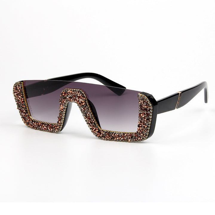 Ladies elegant glitter sunglasses with striking frame Stornfield