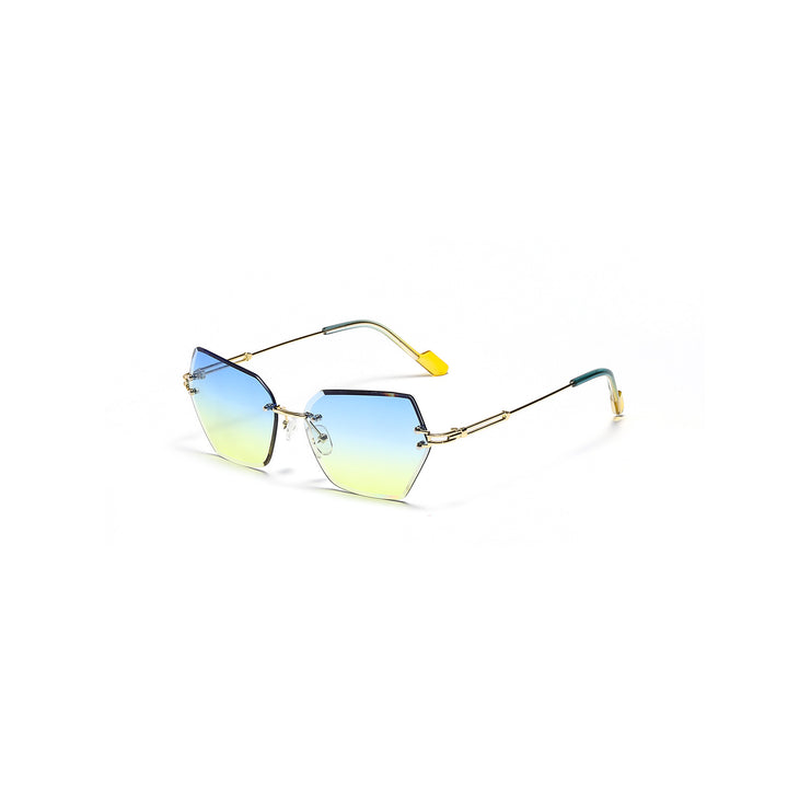 Women's modern sunglasses with stylish hexagonal frame Stornfield