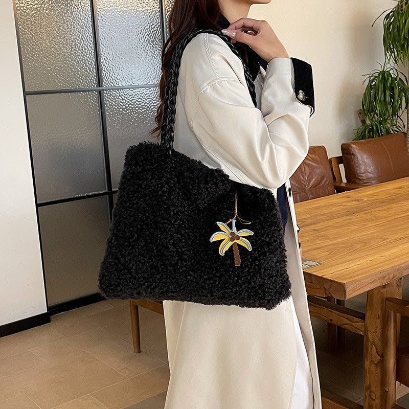 Cozy Textured Tote Bag