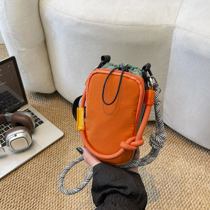 Versatile Drawstring Crossbody Bag