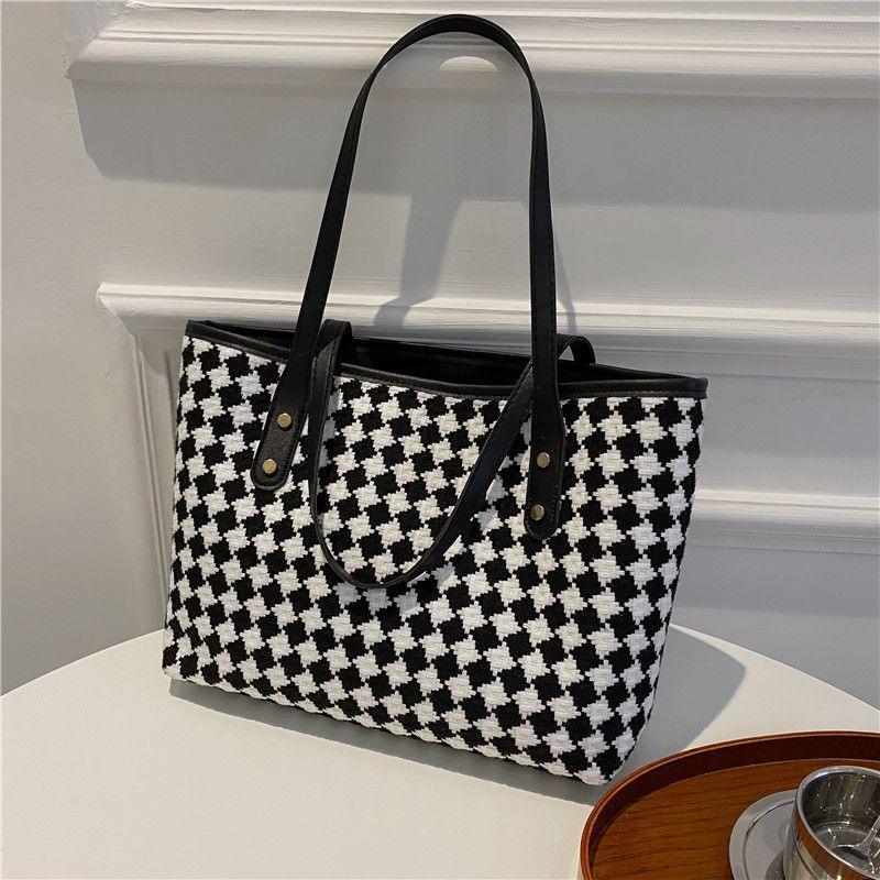 Decorative Woven Tote Bag Stornfield