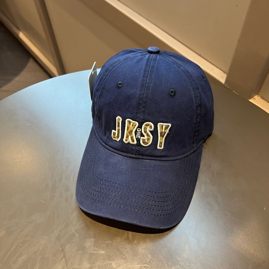 Distressed Cotton Adjustable Baseball Cap