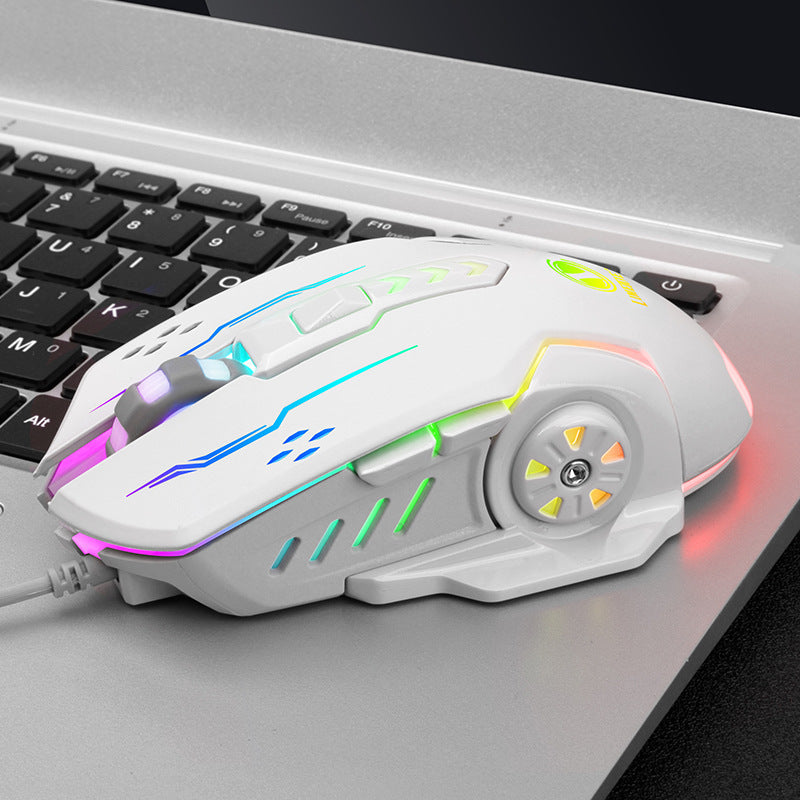 High-Performance Wired Gaming Mouse with RGB Lighting Stornfield