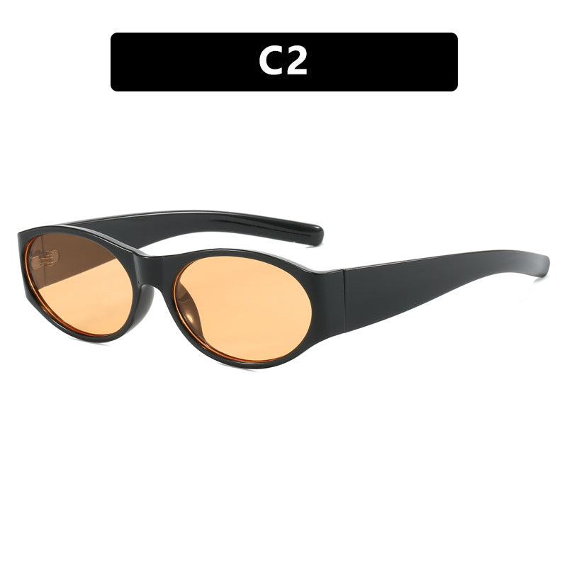Women's fashionable sunglasses with elegant, oval design and UV protection Stornfield