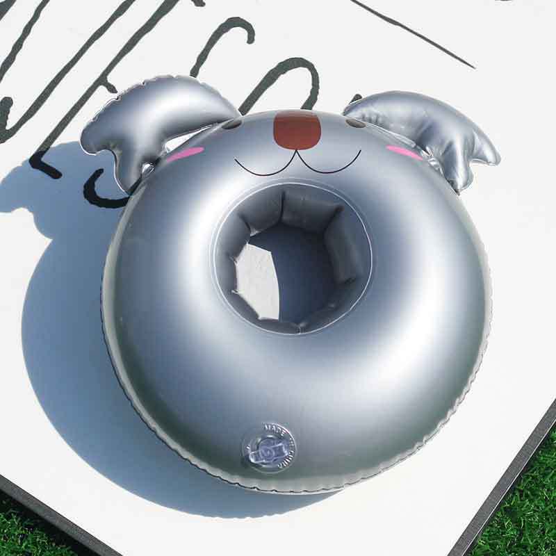 Women Inflatable Swim Ring with Floral Design Stornfield
