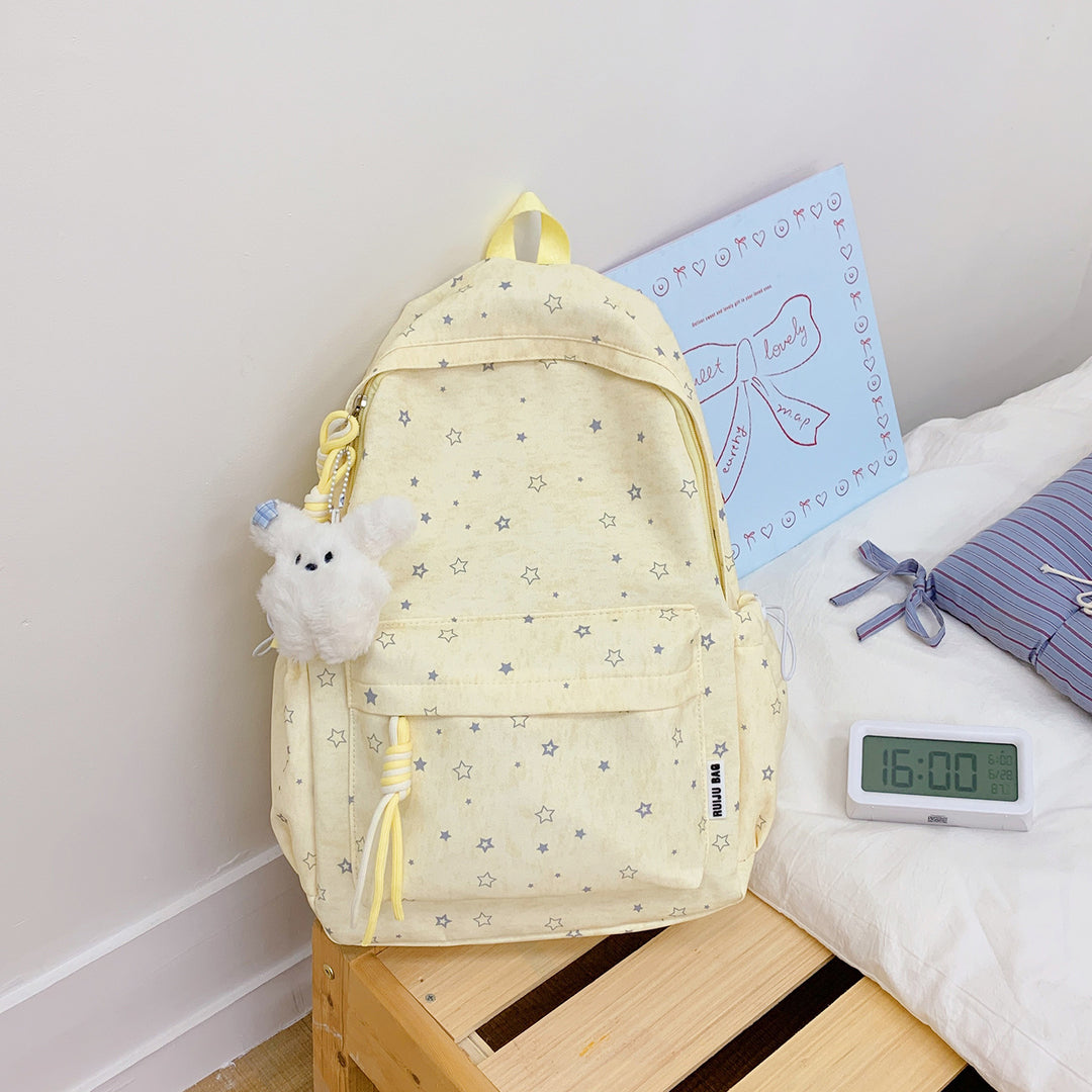 Cute Star-Patterned School Backpack Stornfield