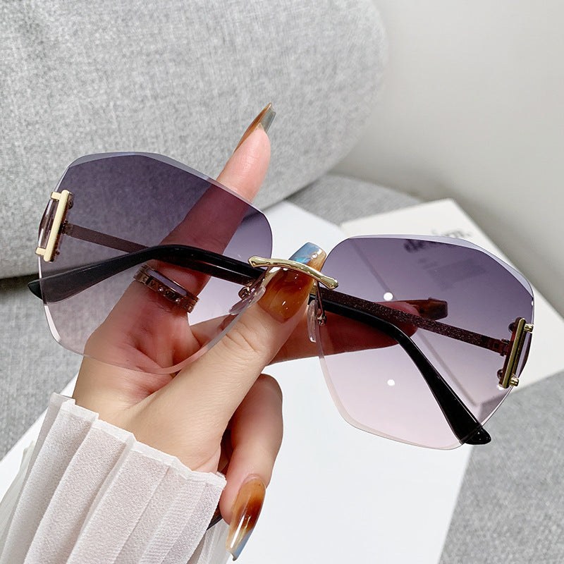 Women futuristic square sunglasses Stornfield