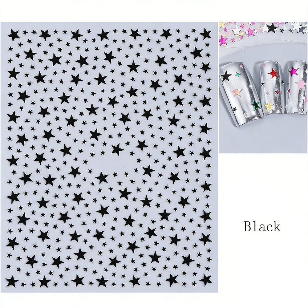 Star-Themed Nail Art Decal Set