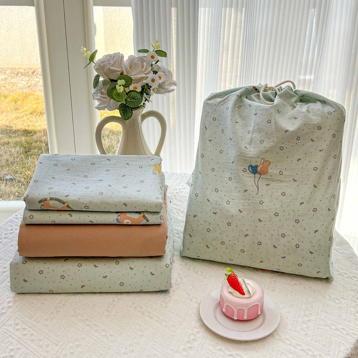 Soft Cotton Floral Pattern Bedding Set