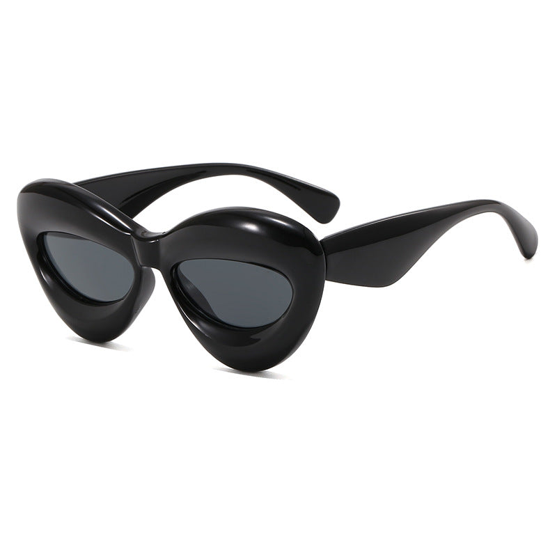 Ladies Cat-Eye Sunglasses with Innovative Plastic Frame Stornfield