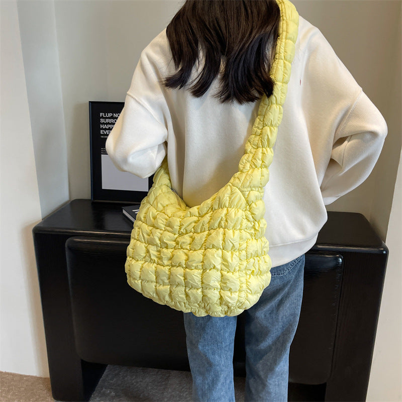 Textured Quilted Shoulder Bag Stornfield