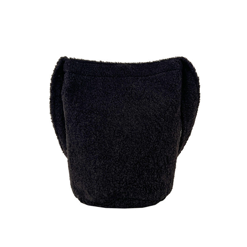 Cozy Faux Fur Bucket Bag