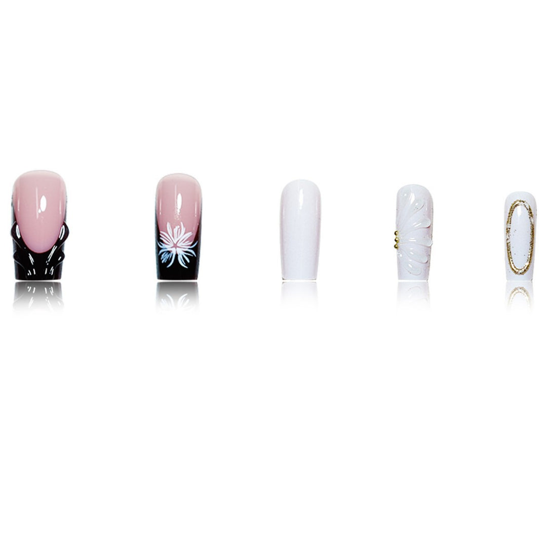Decorative Flower Nail Art Extensions Stornfield