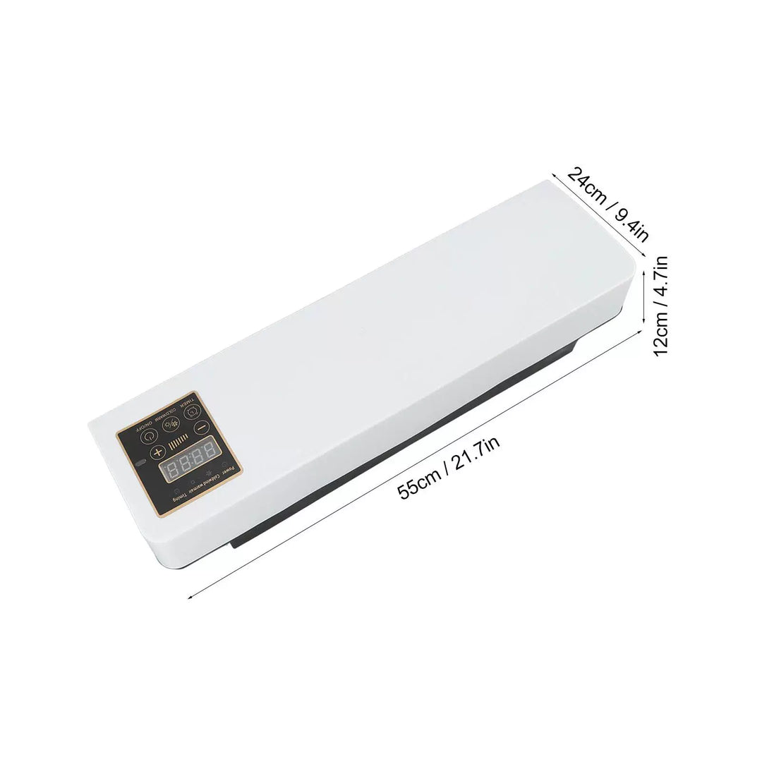 Unisex One Size Plug-in Flat Wall Heater with Digital Thermostat and Remote Control Stornfield