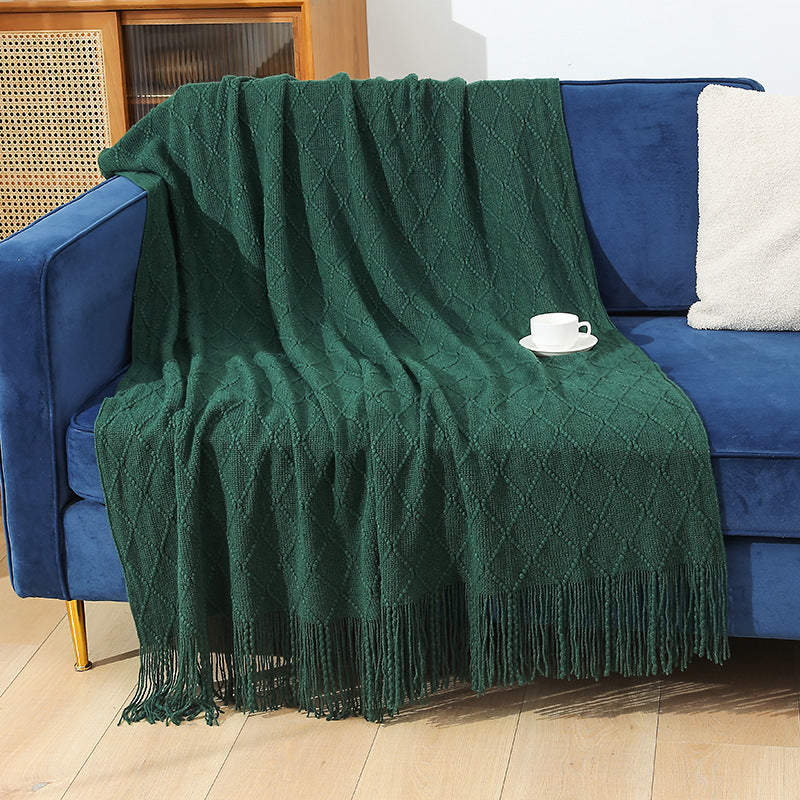 Ladies cozy knit blanket Stornfield