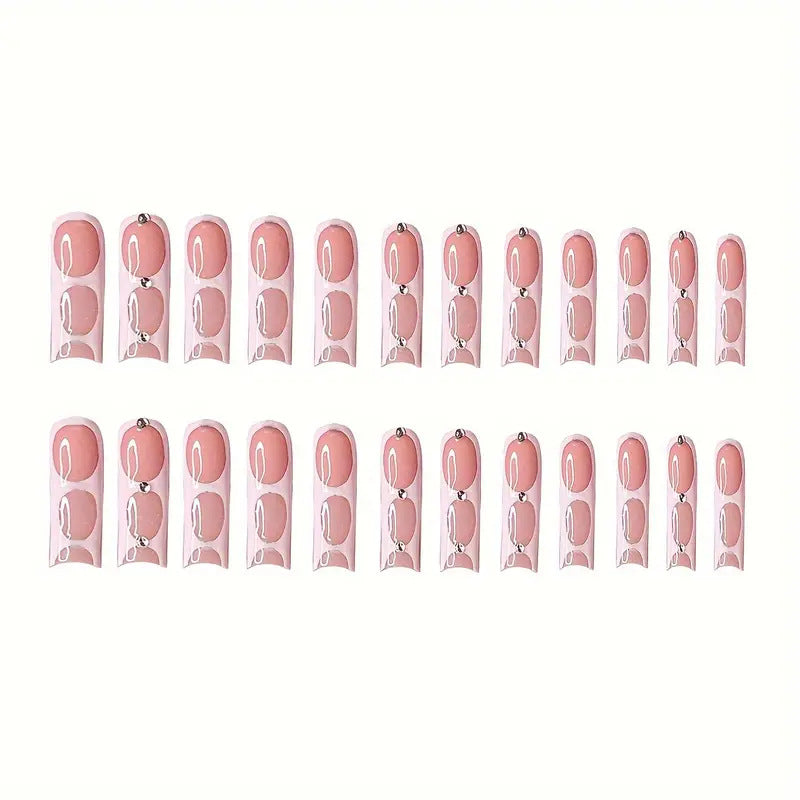 Decorative Press-On Nail Extensions Stornfield
