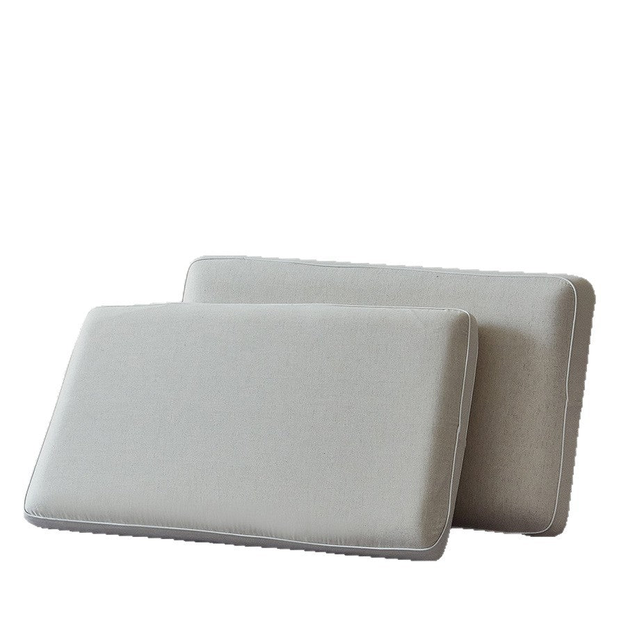 Ergonomic Memory Foam Lumbar Support Pillow with Breathable Removable Cover