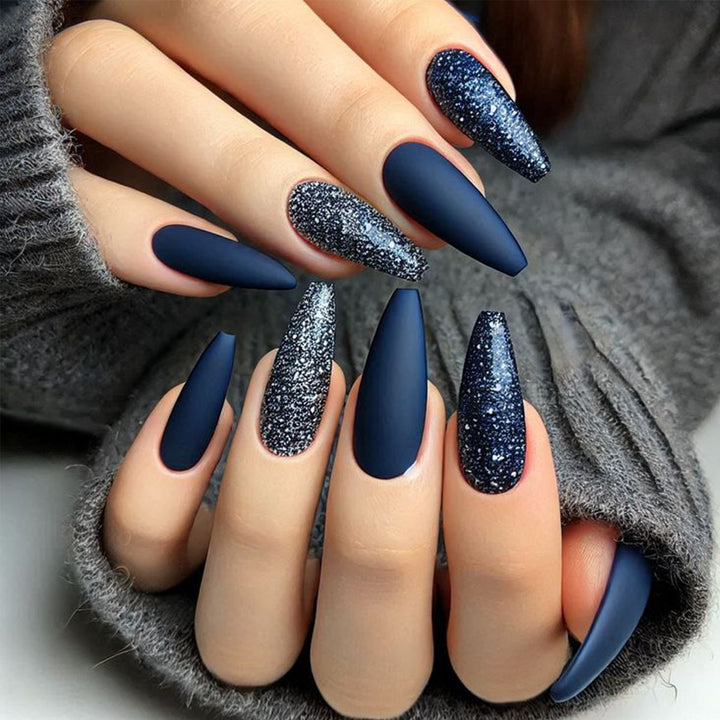 Glittery Stiletto Press-On Nail Set Stornfield