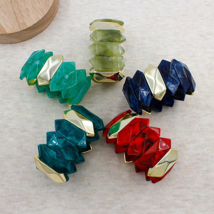 Geometric Resin Bracelet Stornfield