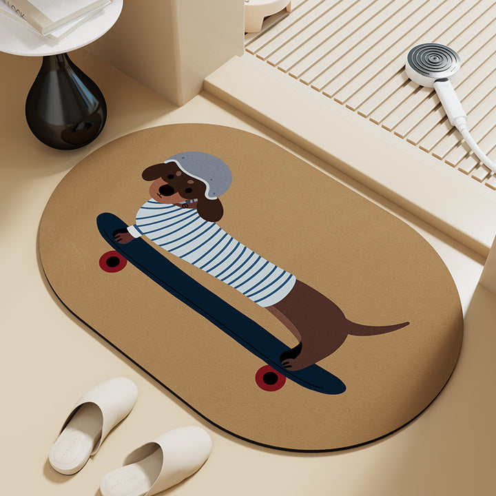 Decorative Bathroom Mat Stornfield