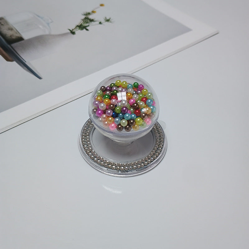 Decorative Beaded Cosmetic Mirror Stornfield