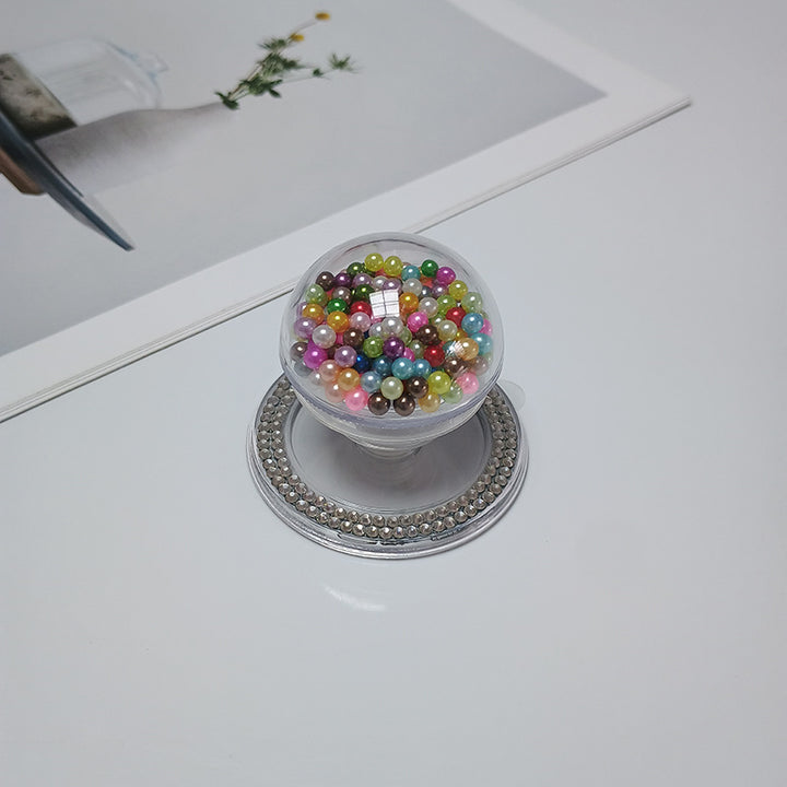 Decorative Beaded Cosmetic Mirror Stornfield