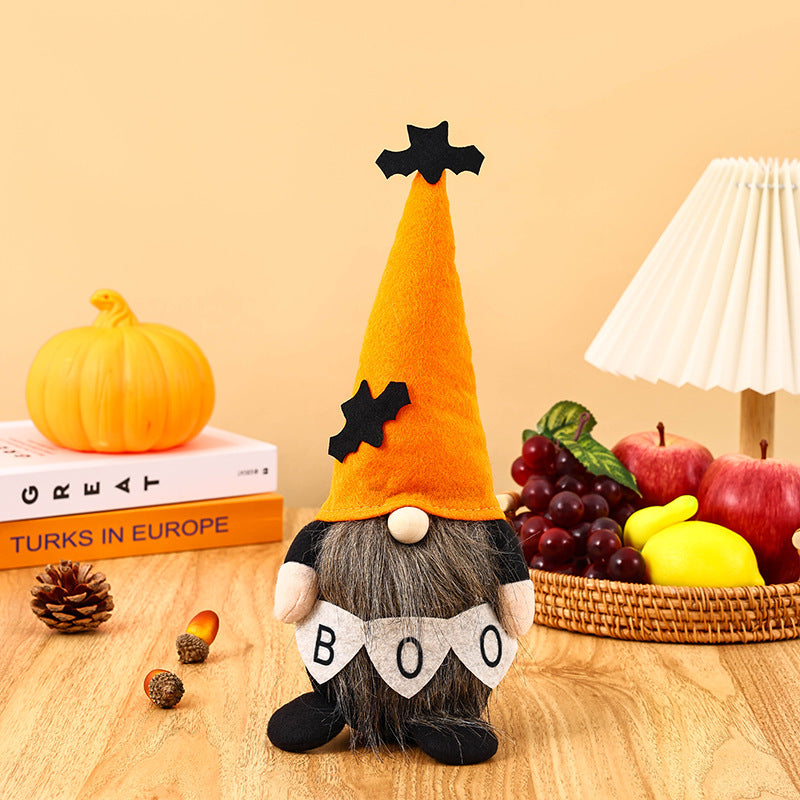 Decorative Halloween Gnome Figure Stornfield