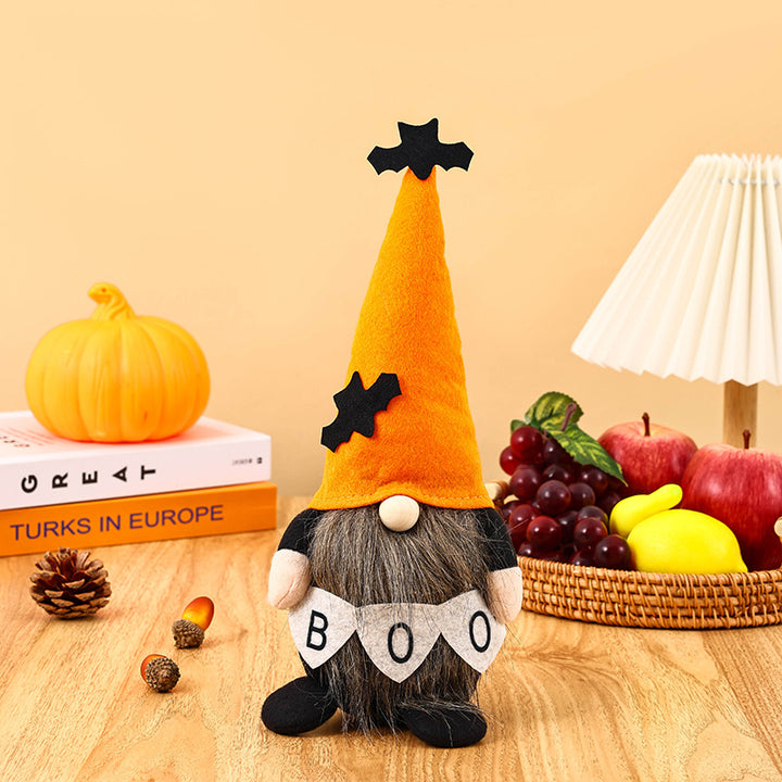 Decorative Halloween Gnome Figure Stornfield