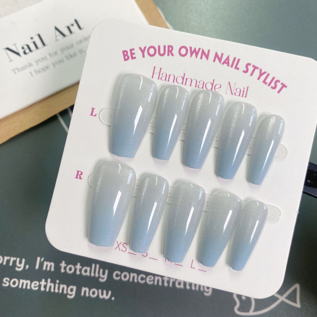 Handmade Ombre Press-On Nail Set