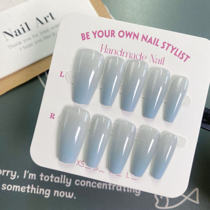 Handmade Ombre Press-On Nail Set
