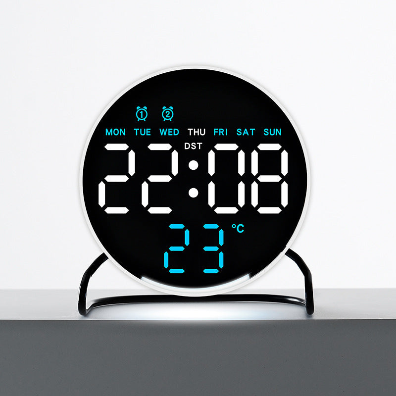 Digital alarm clock with temperature and calendar display Stornfield