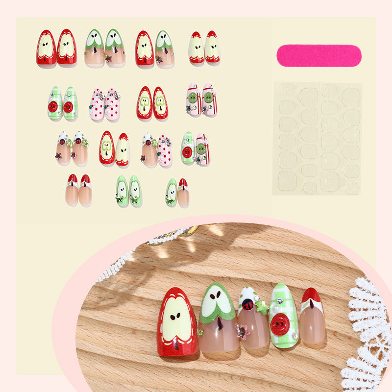 Creative Nail Art Set with Festive Christmas Designs Stornfield
