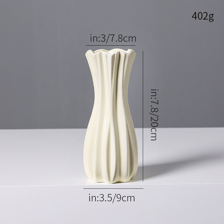 Elegant Coated Ceramic Vase