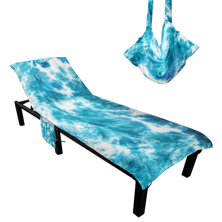 Sporty towel with creative striped pattern Stornfield