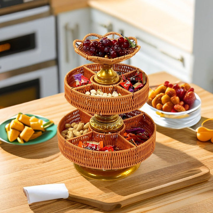 Tiered stand for snacks and fruits Stornfield
