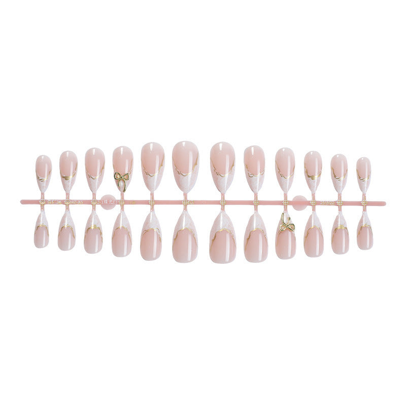 Elegant Sculpted Press-On Nail Tips Stornfield