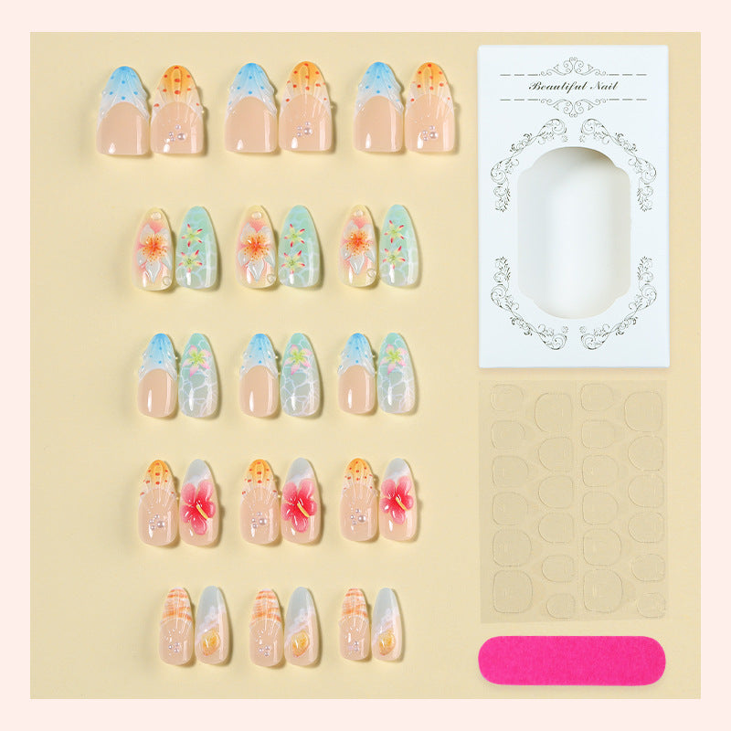 Artistic Floral Nail Art Set Stornfield