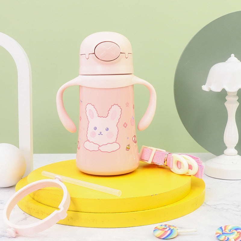 Ladies Insulated Children’s Water Bottle in Playful Animal Design Stornfield