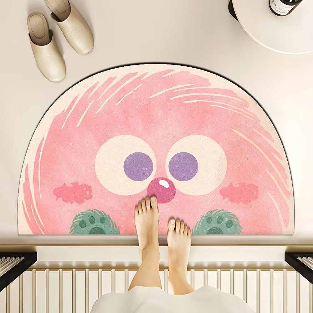 Cute Dessert-Themed Bath Mat