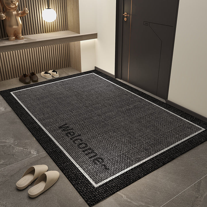 Woven Natural Fiber Welcome Mat