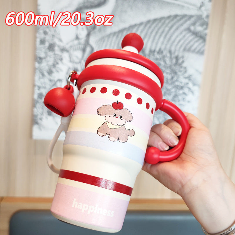 Ladies creative drinking cup with practical flip lid Stornfield