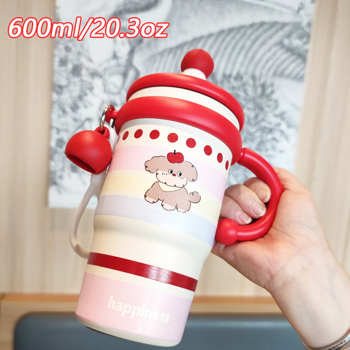 Ladies creative drinking cup with practical flip lid Stornfield