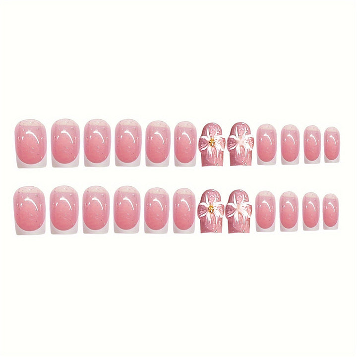 Elegant Press-On Nail Art Set Stornfield