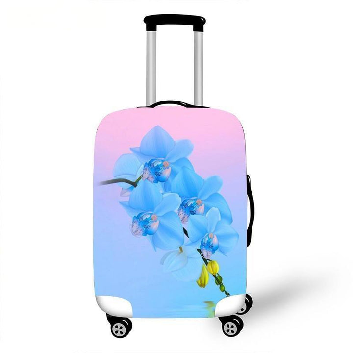 Women's hardshell travel suitcase with floral design Stornfield