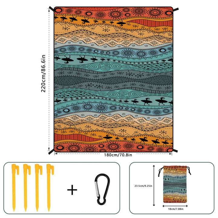 Geometric Print Tapestry Stornfield