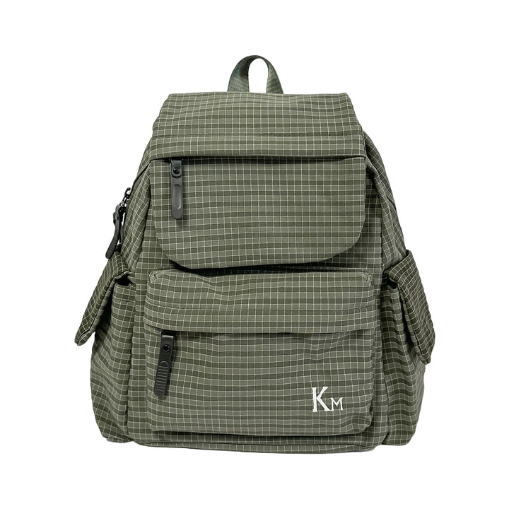 Versatile Grid-Patterned Backpack Stornfield